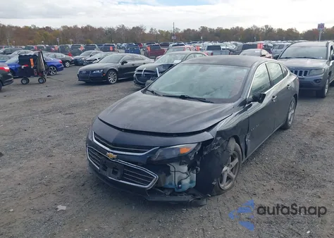 2016 Chevrolet Malibu Ls z USA, uszkodzony, nr VIN 1G1ZB5ST4GF321867